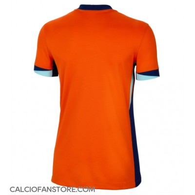 Maglia Calcio Paesi Bassi Prima Divisa Donna Europei 2024 Manica Corta Maglia Calcio Paesi Bassi Prima Divisa Donna Europei 2024 Manica Corta